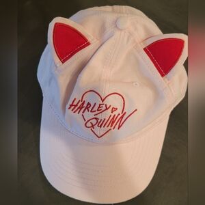 Harley Quinn Birds Of Prey Pink and Red Hat